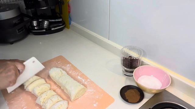Мягкое творожное печенье с начинкой и корицей!