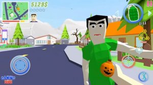 Dude Theft Wars: Open World Sandbox Simulator BETA - Halloween Update | Android Gameplay HD