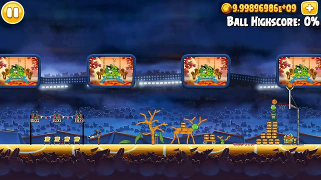 Angry Birds Seasons Ham Dunk All levels (Mighty Ball) Any% смотреть онлайн