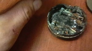 # серебро из часового механизма со стиральной машины СССР
