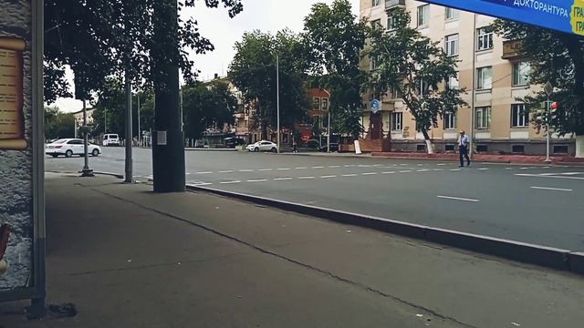 Павлодар. По улице Торайгырова.  Воскресный июльский день. Мой Казахстан. Моя Страна. Hello.