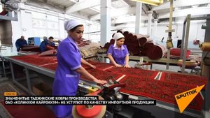 Как делают кайраккумские ковры