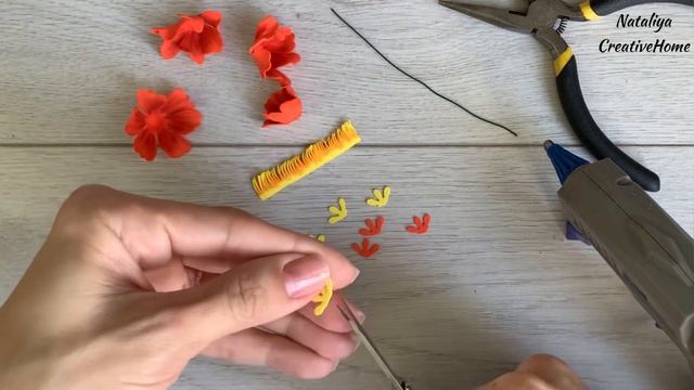 МК/DIY Чорнобривці з фоамірану / Marigold / @nataliyacreativehome3135 смотреть онлайн