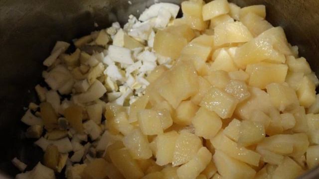 Окрошка с редисом