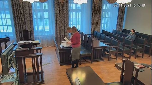 Судебное заседание Уставного Суда Свердловской области 23.11.2021 г
