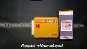 Kodak Mini 3 Retro Photo Printer, P300R unbox and review.