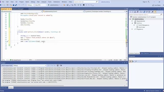 SAVE |UPDAT | SEARCH IN C# WINDOFORM