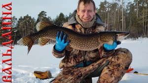 Крещенский трофей ЩУКИ от покровителя рыбалки