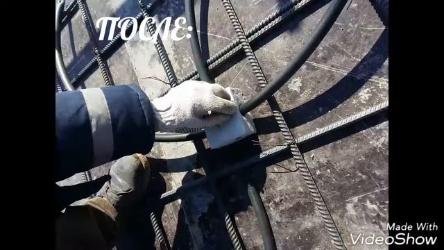 Прокладка трубы ПНД в теле бетона Park Avenue 30 03 17 смотреть онлайн