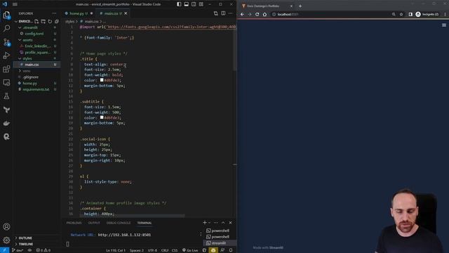 Code your web PORTFOLIO for Data and AI ?? - with Python ? - (deployed FOR FREE!! ?) смотреть онлайн
