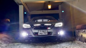 Subaru Levorg - тюнинг-подсветка бампера