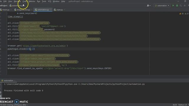 Basic automation functions on a website by python selenium смотреть онлайн