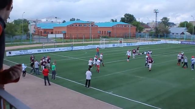 Американский футбол: Барсы - Волки (Архив, 2015, 26-22) смотреть онлайн