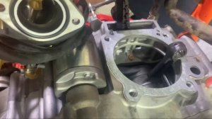 Установка биг бора на двух вальный 177 двигатель Kayo k6r