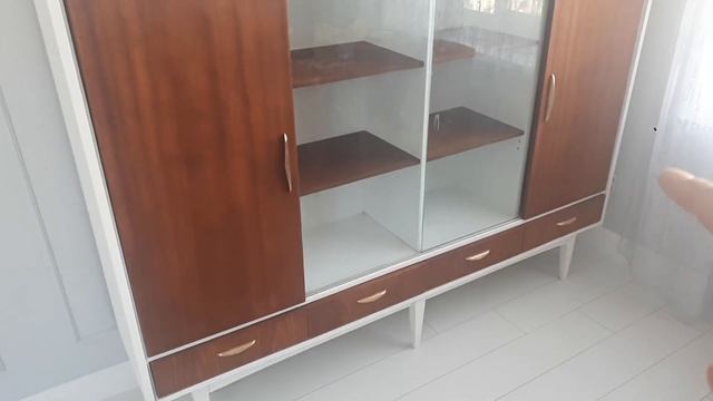 Реставрация немецкого серванта 60х годов прошлого века.