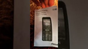 Обзор мобильного телефона PHILIPS E168