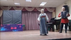 Кряжева Ангелина Русская народная песня "Я поставила блины"
