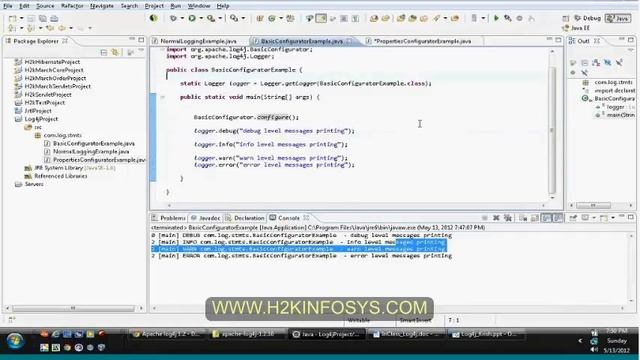 LOG4j | Hibernate | Java Hibernate | Core Java | Java Online training смотреть онлайн