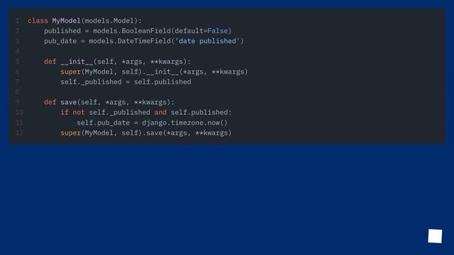 django - update date automatically after a value change смотреть онлайн