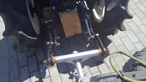 Переделка автомобильного прицепного устройства для японского минитрактора