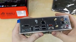 Материнская плата ASUS ROG STRIX B560-I GAMING WIFI (LGA1200, Mini-ITX)