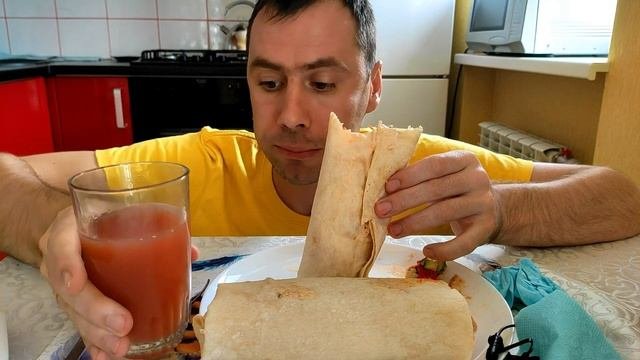 2 ОГРОМНЫЕ ШАУРМЫ ЗА РАЗ/МУКБАНГ/СНЫ/ГАДАНИЯ/ЭКСТРАСЕНСЫ/MUKBANG/eating Show/먹방