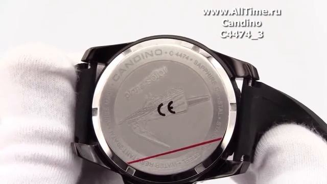 Обзор. Мужские швейцарские наручные часы Candino C4474_3 смотреть онлайн
