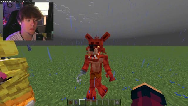 THIS MINECRAFT FNAF MOD HAS A SECRET ANIMATRONIC смотреть онлайн