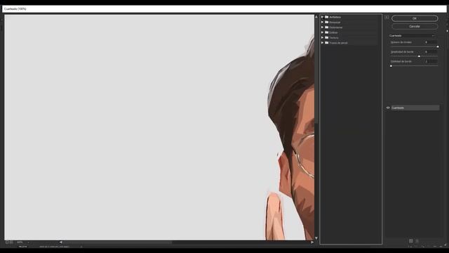 Cómo convertir una Imagen a Vector (Efecto Cartoon) con Photoshop смотреть онлайн