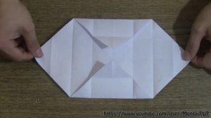 Коробочка с крышкой из бумаги