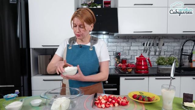 Фруктово-творожный торт без выпечки! Легкий, безумно вкусный рецепт десерта к чаю! смотреть онлайн