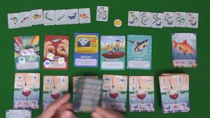 Знакомство с настольной игрой "Кубическая рыбалка"