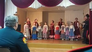 Шуточная казачья песня "Что на горе ива"