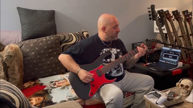 Ibanez Gio GRG131DX-BKF Unboxing And Demo #couchrockstar, #metal, #metalhead #ibanez #metalguitaris
