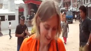 Встреча с ученицей Пайлота Бабаджи Гангой