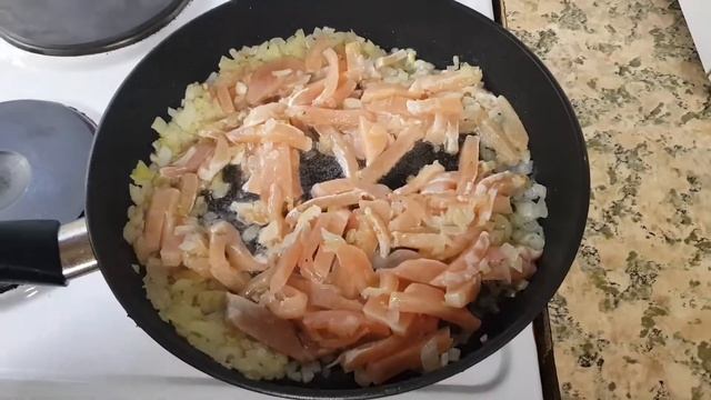 быстрый лёгкий ужин, просто и вкусно, бигус. ?РЕЦЕПТ ОТ МАМЫ?