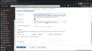 Creating Linux Virtual Machine on Microsoft azure