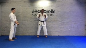 Shotokan Yoko Geri Kekomi and Keage Kiba Dachi
