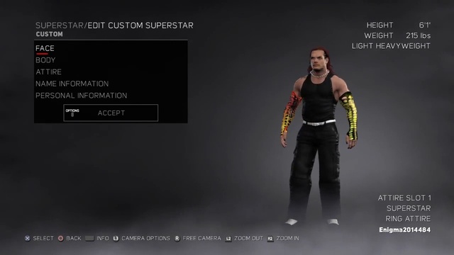 WWE 2K17 The Most Realistic Jeff Hardy Caw