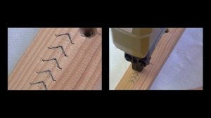 Cкобозабивной пистолет для скрепления углов рам багета, карнизов, сборки дверей