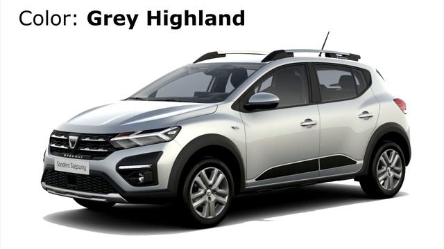 New Dacia Sandero Stepway | Color range смотреть онлайн