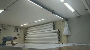 Раскрой натяжного потолка