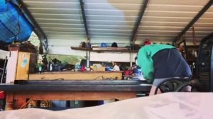 Девушка сварщик