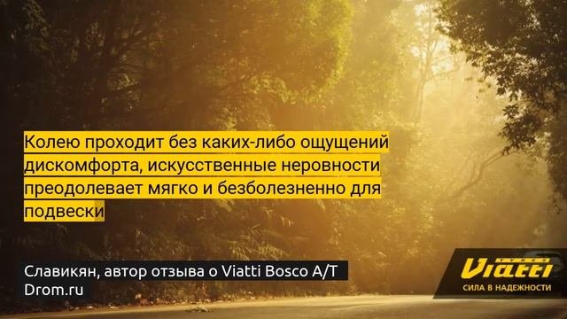 Отзыв Viatti Bosco