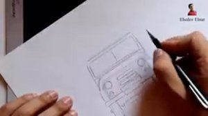 Как нарисовать машину УАЗ ДПС (Ehedov Elnur)