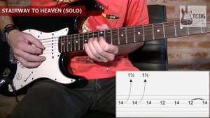 Como Tocar Stairway To Heaven Solo!: VIDEO TABLATURA (Led Zeppelin) / Tutorial TCDG