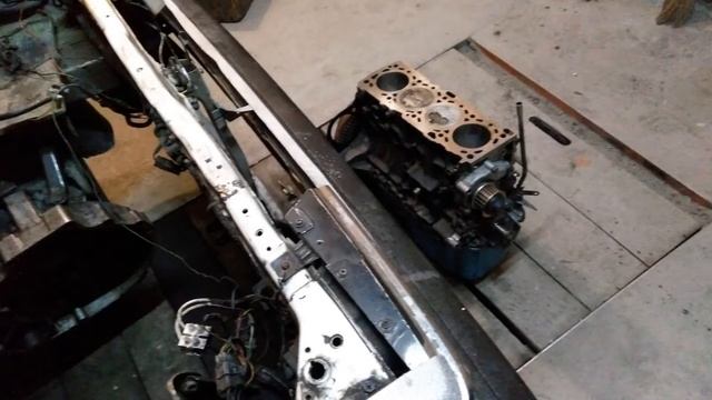 "ГТ" Ч-3. Nissan Sanny 1.7d Окончательная сборка - первый запуск! смотреть онлайн