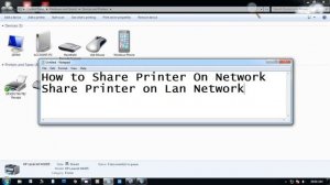 How to share printer on network windows 7,8,10,XP | MRATALK