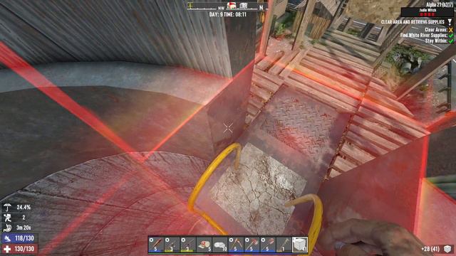 Upgrading all my Tools | 7 Days to Die Alpha 21 Gameplay | Part 13 смотреть онлайн