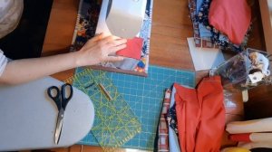 Блок "Квадрат в квадрате"Шью без выкройки, самый простой способ #patchwork #лоскутноешитье #блок